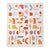 Earthy Elegance Fleece Blanket