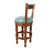 Reno Swivel Barstool - Turquoise