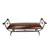 Duchess Iron Vanity Stool - Colonial Antique Brown