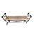 Duchess Iron Vanity Stool - Plain with Nailheads