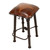 Coronado Iron Barstool - Two Tone Colonial Corners