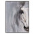 Monochrome Mane Horse Wall Art