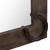 Rustic Wrangler Wooden Wall Mirror
