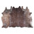 Silver Specked Brown Cowhide Rugs