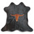 Longhorn Mini Black Cowhide Rug