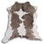 Champagne & White Calfskin Rug
