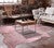 Pink Specked White Cowhide - Large