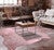 Pink Specked White Cowhide - Medium