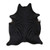 Black Zebra Cowhide Rug - Large