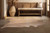 Metallic Gold & Tan Cowhide Rug - Medium