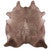 Burnished Gold Cowhide Rug - Medium