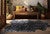Silver Specked Black Cowhide Rug - Medium