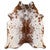 Salt & Pepper Brown Cowhide Rug - Large
