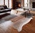 Taupe Cowhide Rug - Medium