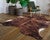 Brown Brindle Cowhide Rug - Large