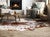 Salt & Pepper Brown Cowhide Rug - Medium