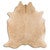 Sand Cowhide Rug - Medium