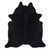 Black Cowhide Rug - Large
