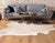Tan Cowhide Rug - Medium
