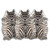Printed Double Zebra Cowhide Rug