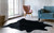 Midnight Black Cowhide Rug - Large