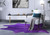 Violet Cowhide Rug - Large