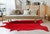 Cherry Cowhide Rug - Medium