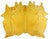 Lemon Cowhide Rug - Large