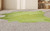 Lime Cowhide Rug - Medium
