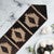 Brindle Step Pattern Cowhide Table Runners