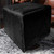 Angus Cowhide Square Pouf