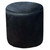 Angus Cowhide Round Pouf