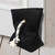 Cowhide Black Door Wedge