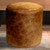 Brown Swiss Cowhide Round Pouf