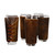 Cowhide Luxe Shot Glasses - Set of 6