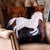 Cowhide Horse Mirage Pillow - Small