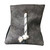 Cowhide Gray Door Wedge