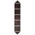 Cowhide White Striped Table Runner - 120 Inch