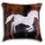 Cowhide Horse Mirage Pillow - Medium