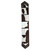 Fringed Ayrshire Cowhide Table Runner - 96 Inch