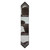 Dutch Brown Panel Gator Embossed Table Runner - 96 Inch