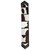 Fringed Ayrshire Cowhide Table Runner - 120 Inch