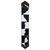Fringed Holstein Leather Table Runner - 96 Inch