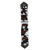 Fringed Roaming Brown Bears Leather Table Runner - 120 Inch