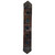 Fringed Texas Star Cowhide Table Runner - 120 Inch