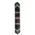 Fringed Teal Floral Bronc Leather Table Runner - 96 Inch