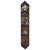 Red Faux Gator Embossed Leather Table Runner - 120 Inch