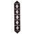 Geometric Panels Leather Table Runner - 120 Inch