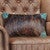 Highland & Teal Floral Cowhide Rectangle Pillow