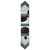 Holstein Panel & Teal Gator Embossed Table Runner - 120 Inch